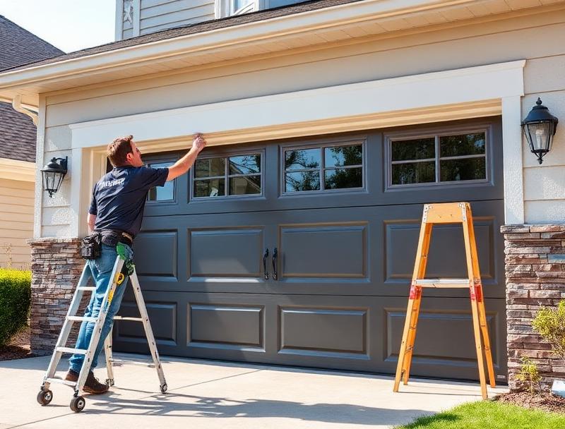 New Installation - Professional garage door installation service in Roxbury
